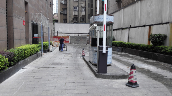 高原红大酒店车牌识别系统