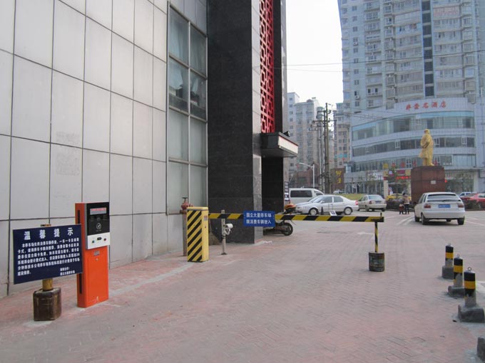 金海大酒店标准停车场管理系统